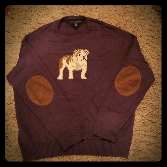 tommy hilfiger bulldog sweater